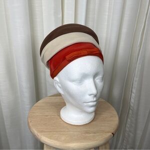 Vintage Delmore tricolor hat